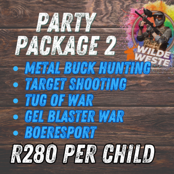 Party Package 2 p/child
